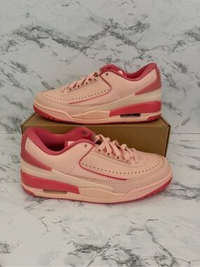 Nike Air Jordan 2/3 Retro Low Washed Coral Shoes Sneaker FZ4122 Women’s Size 10